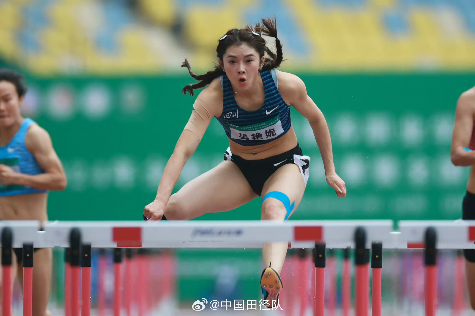 运动员们挑战自我创造新记录