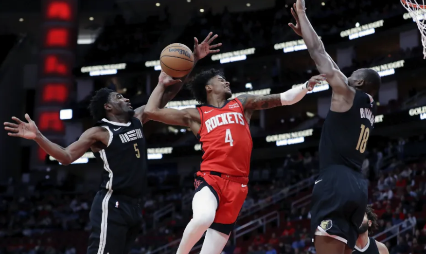 火箭轻取灰熊，詹姆斯完成帽子戏法的简单介绍